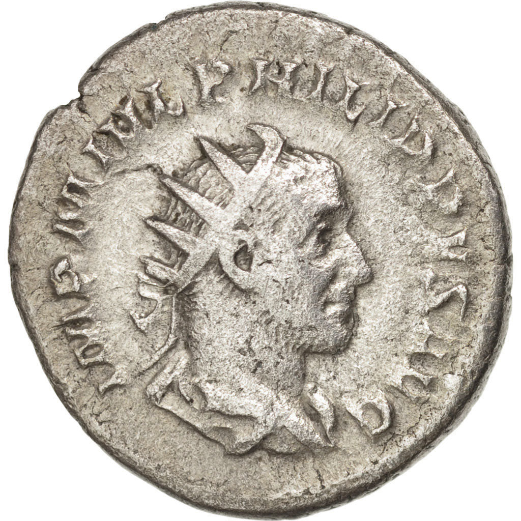 Coin, Philip I, Antoninianus, Rome, EF(40-45), Billon, RIC:44b