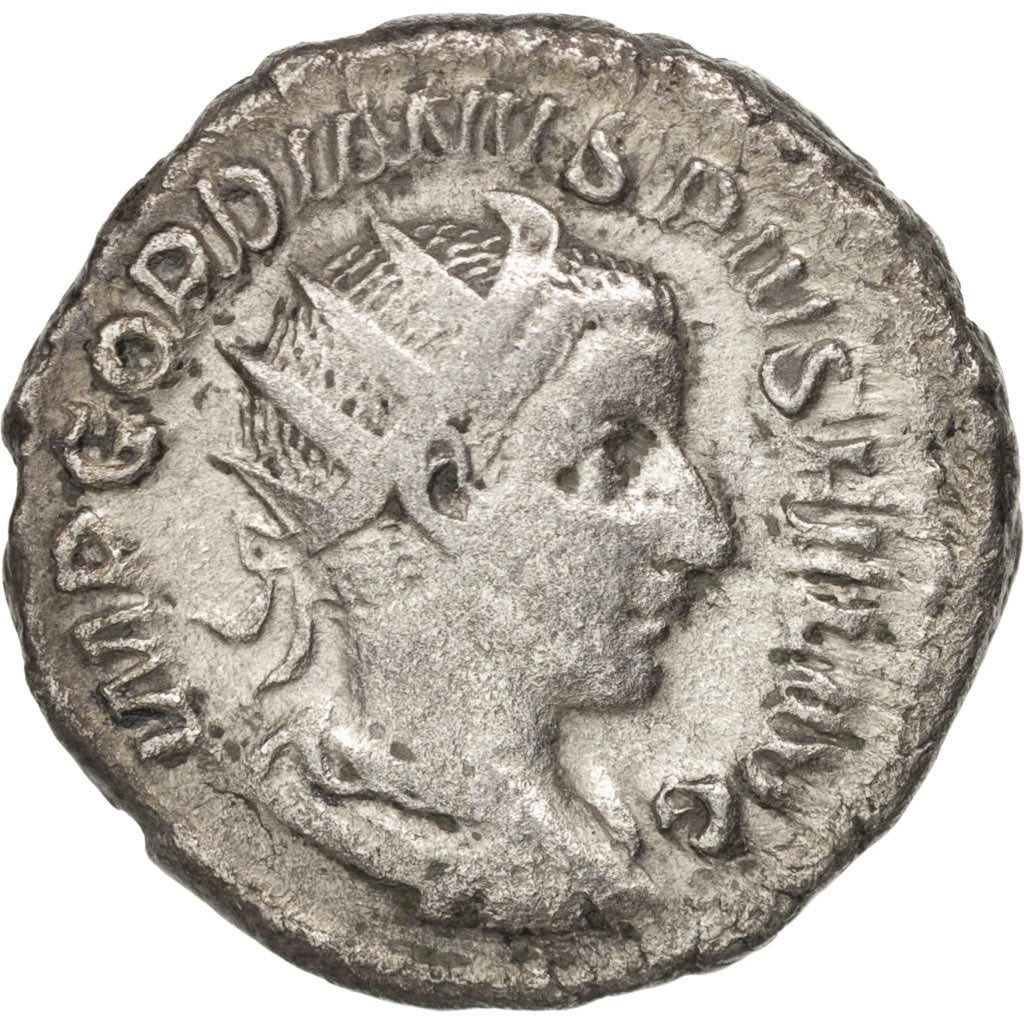Coin, Gordian III, Antoninianus, Rome, EF(40-45), Billon, RIC:71