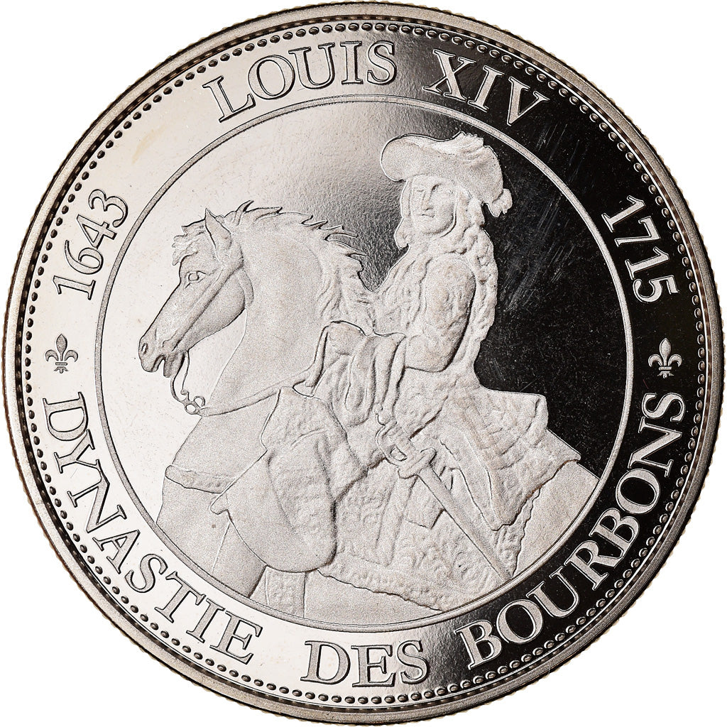 France, Medal, Louis XIV, Roi Soleil, History, MS(65-70), Copper-nickel