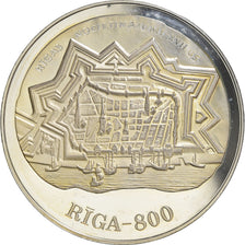 Coin, Latvia, 10 Latu, 1997, MS(65-70), Silver, KM:35