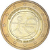 GERMANY - FEDERAL REPUBLIC, 2 Euro, 2009, Hambourg, MS(63), Bi-Metallic, KM:277