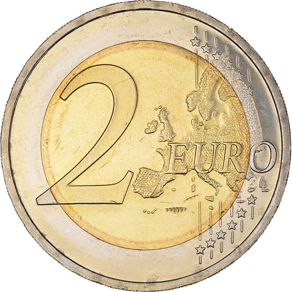 GERMANY - FEDERAL REPUBLIC, 2 Euro, 2008, Karlsruhe, MS(60-62), Bi-Metallic