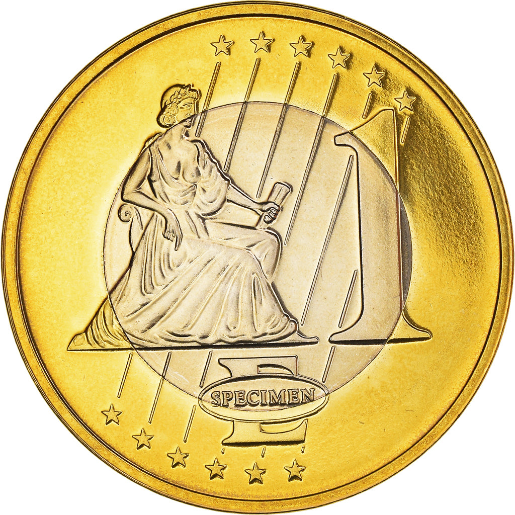 Romania, Fantasy euro patterns, Euro, 2003, MS(65-70), Copper
