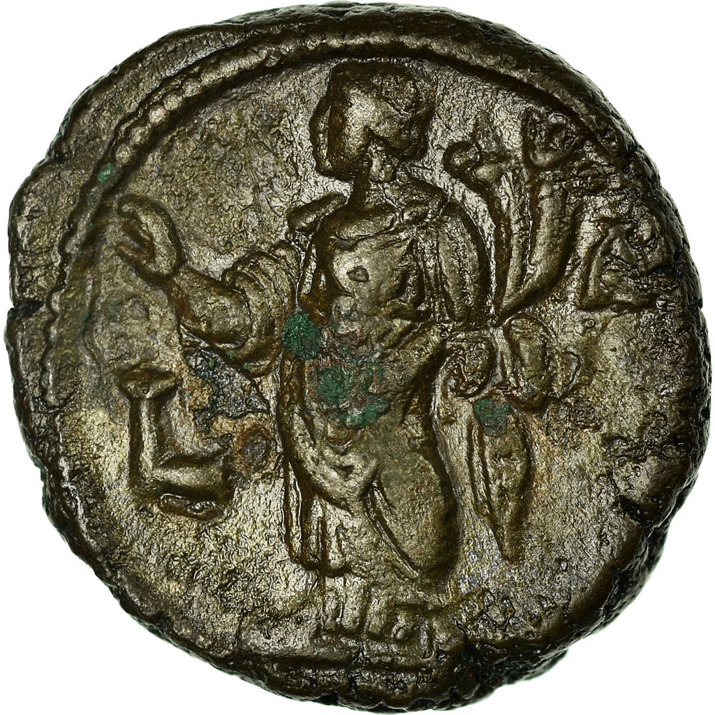 Coin, Valerian I, Tetradrachm, Alexandria, AU(50-53), Billon
