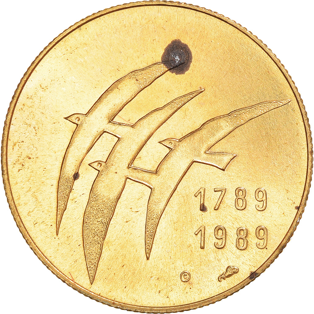 Francja, Medal, Révolution Française, Serment du Jeu de Paume, Historia, 1989