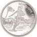France, 100 Francs, Albertville - Ice Skating, 1989, Silver, MS(65-70)