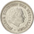 Munten, Nederland, Juliana, 25 Cents, 1951, PR, Nickel, KM:183