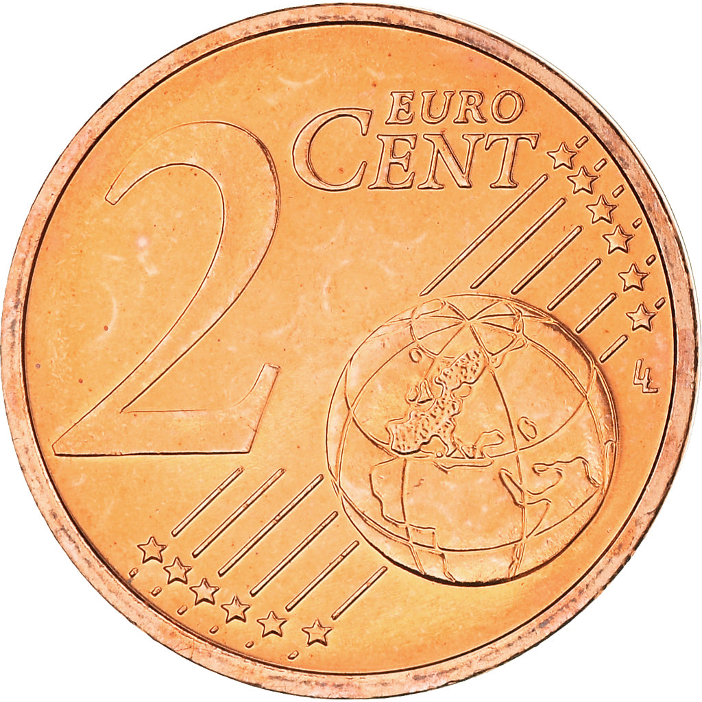 Latvia, 2 Euro Cent, 2014, Stuttgart, VZ, Copper Plated Steel, KM:151