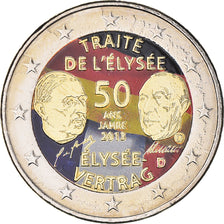 ALEMANIA - REPÚBLICA FEDERAL, 2 Euro, Traité de l'Elysée, 2013, Munich