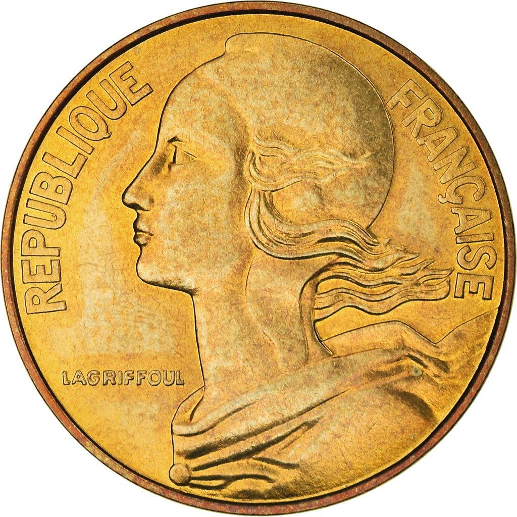 Munten, Frankrijk, Marianne, 20 Centimes, 1982, Paris, FDC, FDC