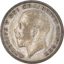 Coin, Great Britain, George V, 6 Pence, 1924, VF(20-25), Silver, KM:815a.1