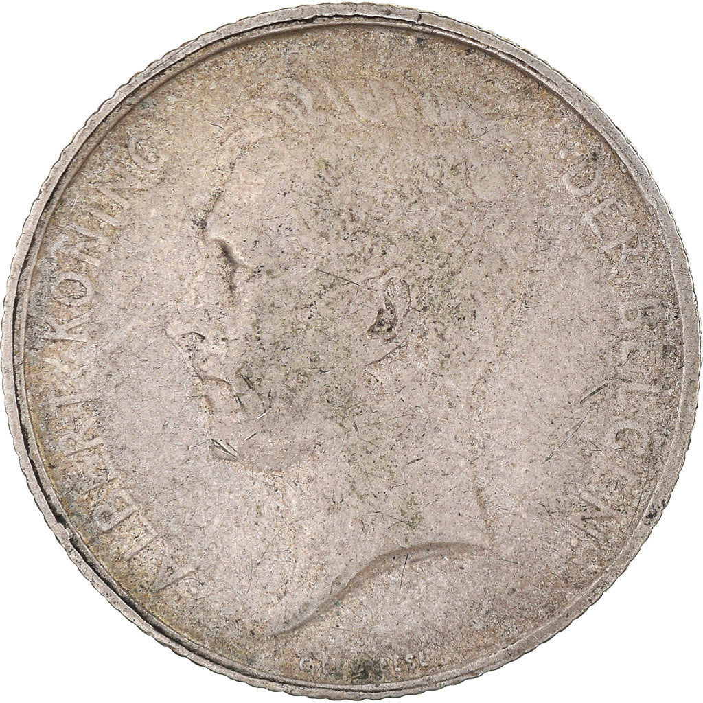 Moneda, Bélgica, Franc, 1911, BC+, Plata, KM:73.1