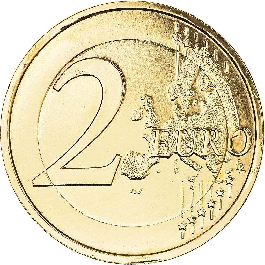 Portugal, 2 Euro, 25 de Abril, 2014, gold-plated coin, MS(63), Bi-Metallic