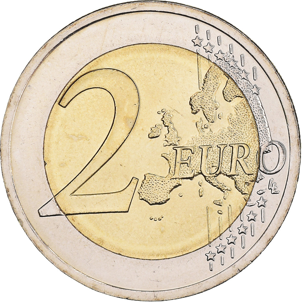 Lituania, 2 Euro, 2015, EBC+, Bimetálico