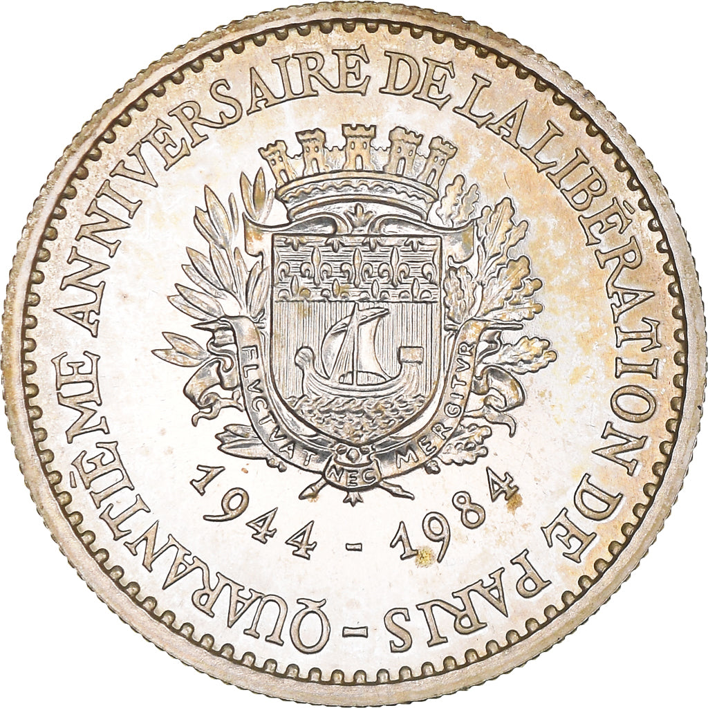 Francja, Medal, 40ème Anniversaire de la Libération de Paris, De Gaulle, 1984