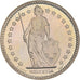 Coin, Switzerland, 2 Francs, 1980, Bern, Proof, MS(65-70), Copper-nickel
