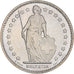 Coin, Switzerland, Franc, 1980, Bern, Proof, MS(65-70), Copper-nickel, KM:24a.1