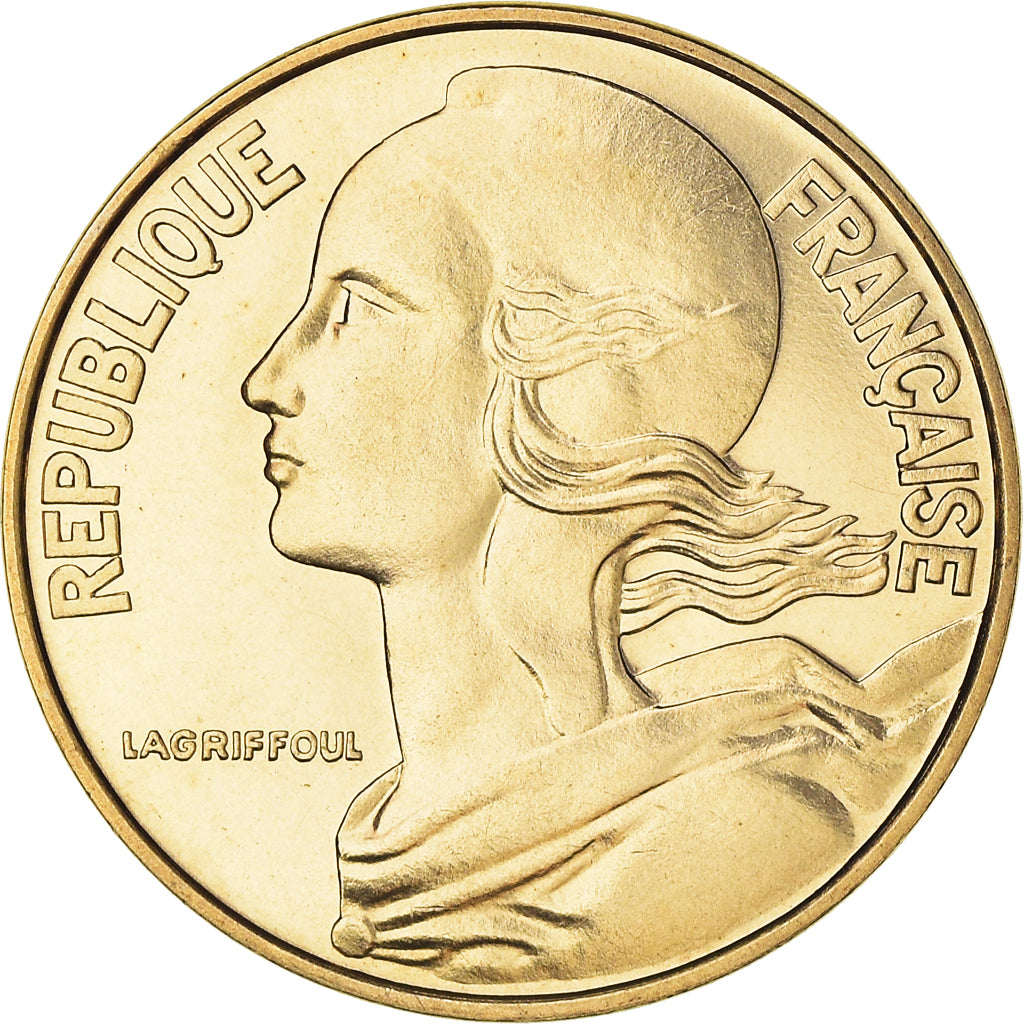 Munten, Frankrijk, Marianne, 20 Centimes, 1974, Paris, FDC, FDC