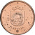 Latvia, Euro Cent, 2014, Stuttgart, EF(40-45), Copper Plated Steel, KM:150