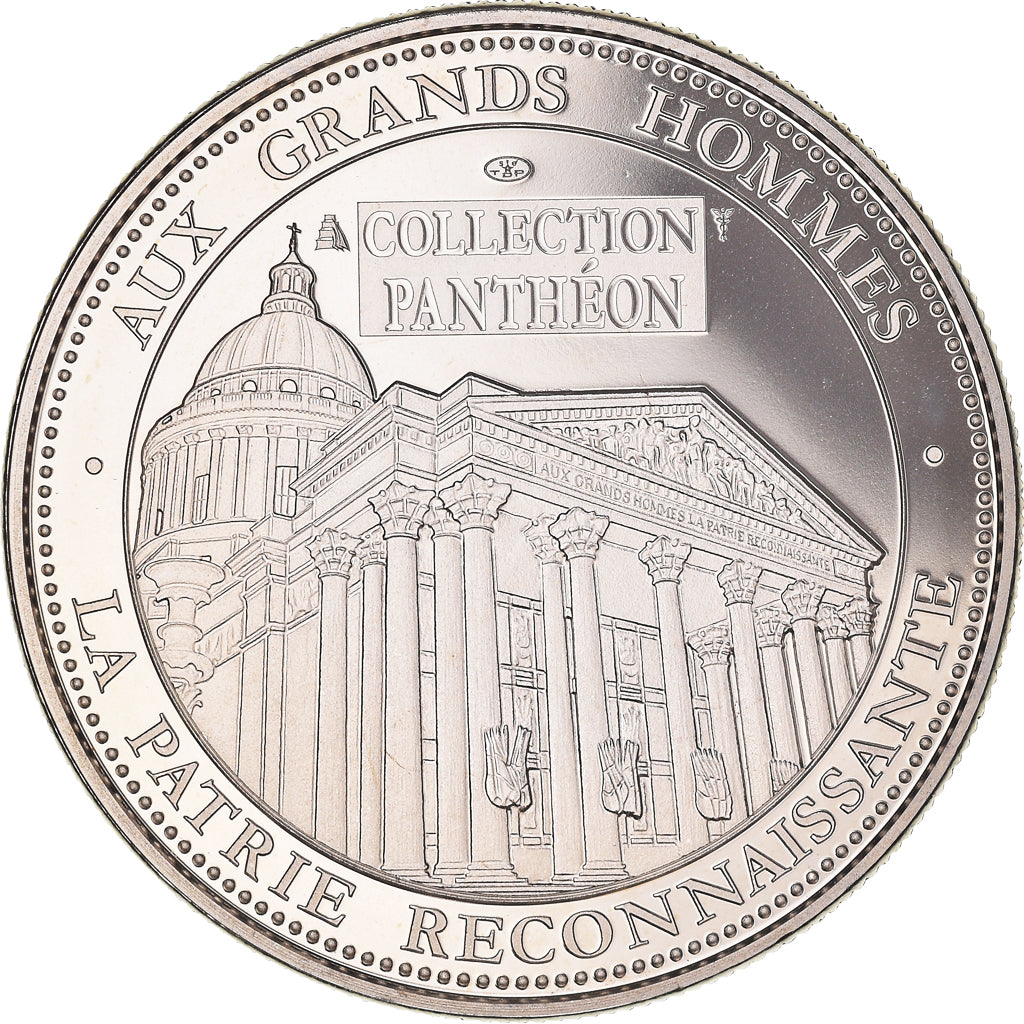 Francia, medalla, Collection Panthéon, Jean Jaurès, Arts & Culture, FDC, Cobre