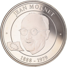 France, Medal, Collection Panthéon, Jean Monnet, MS(65-70), Copper-nickel