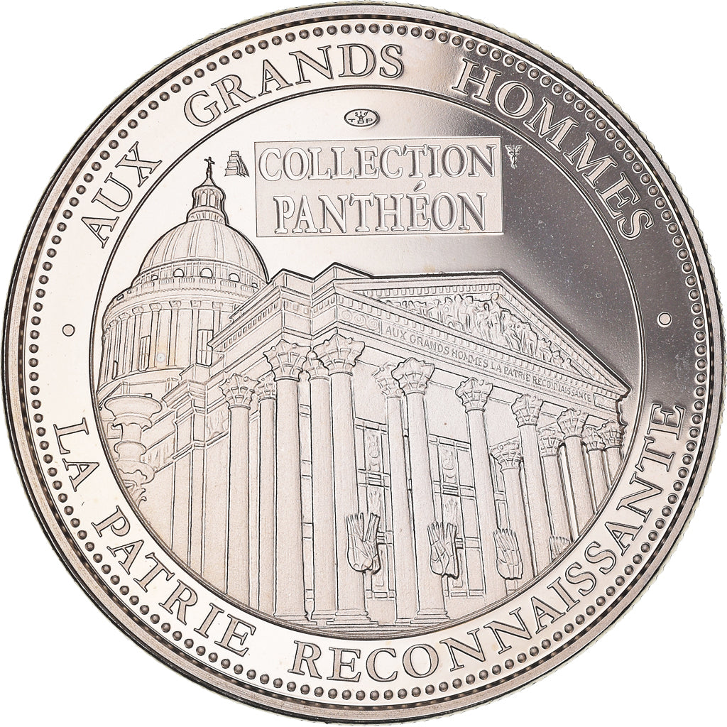 France, Medal, Collection Panthéon, Jean Monnet, MS(65-70), Copper-nickel