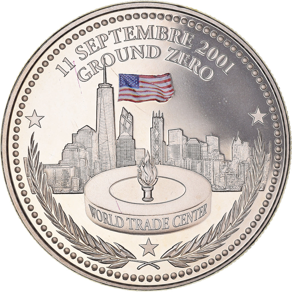 France, Medal, World Trade Center, 11 Septembre 2001, Ground Zéro, History