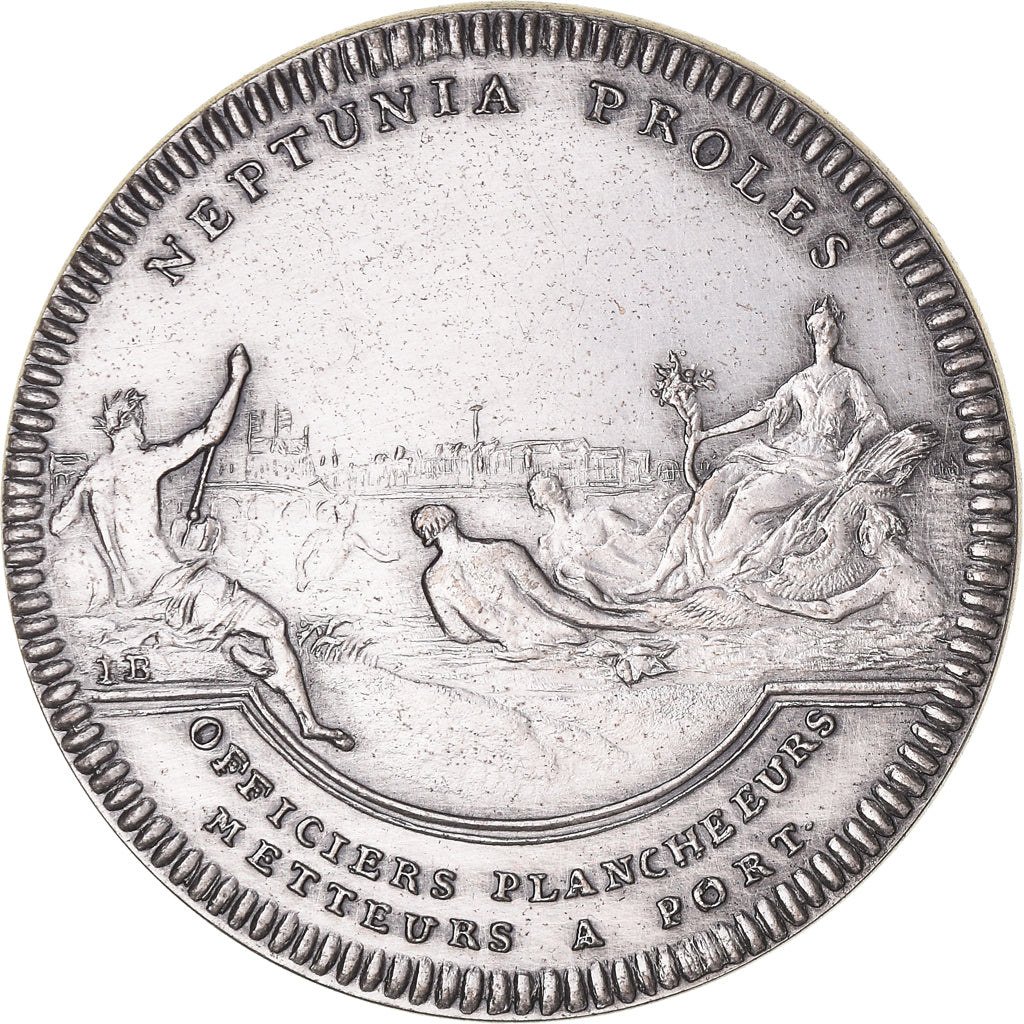 France, Token, Royal, Politics, Society, War, MS(65-70), Silver
