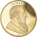 Sudáfrica, Krugerrand, Krüger, 40 years Investment Coin, FDC, Copper Gilt