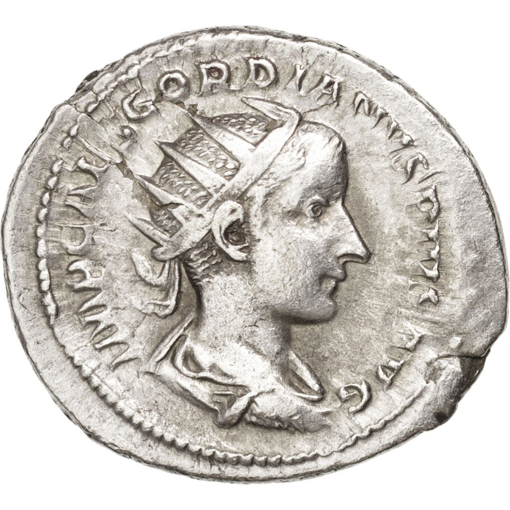 Coin, Gordian III, Antoninianus, Rome, AU(50-53), Billon, RIC:54