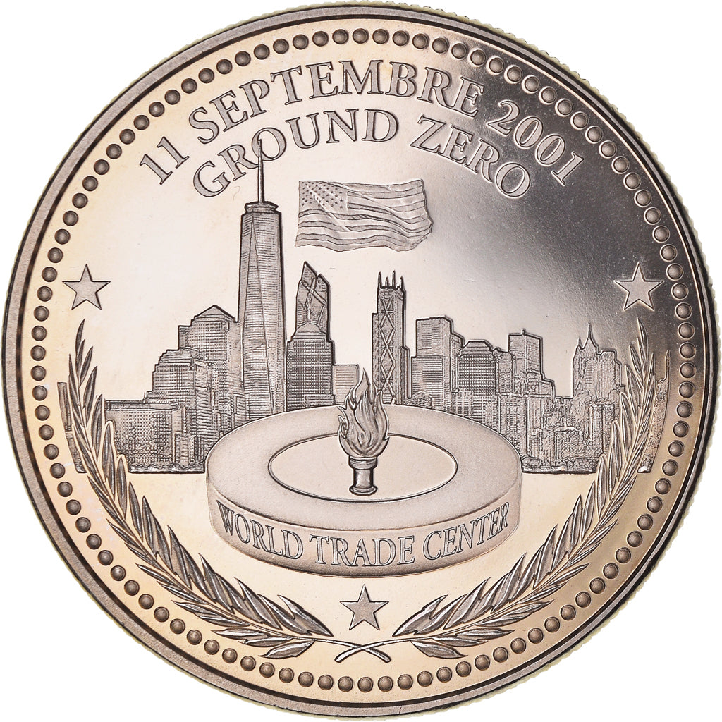 Francia, medalla, World Trade Center, 11 Septembre 2001, Ground Zéro, Sciences