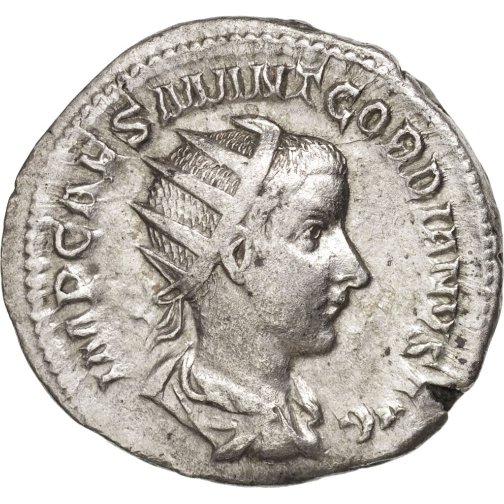 Coin, Gordian III, Antoninianus, Rome, AU(50-53), Billon, RIC:35