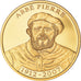 France, Medal, L'Abbé Pierre, 2007, MS(65-70), Copper Gilt