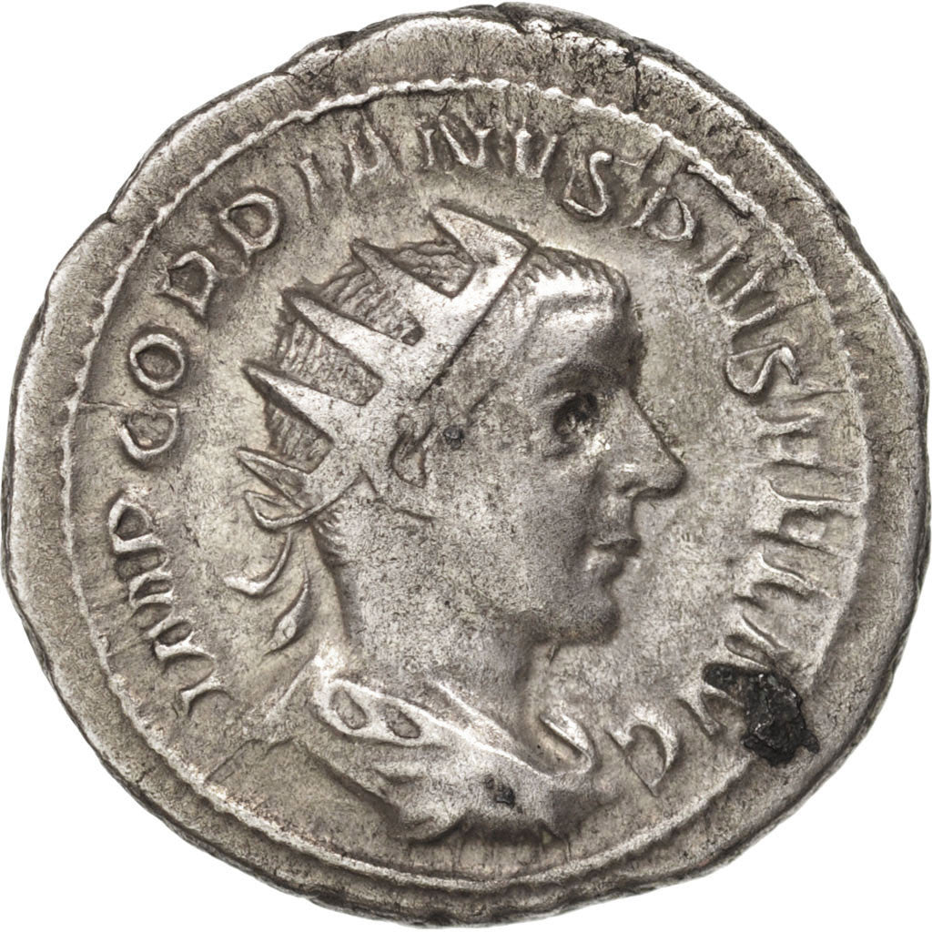 Coin, Gordian III, Antoninianus, Rome, EF(40-45), Billon, RIC:95