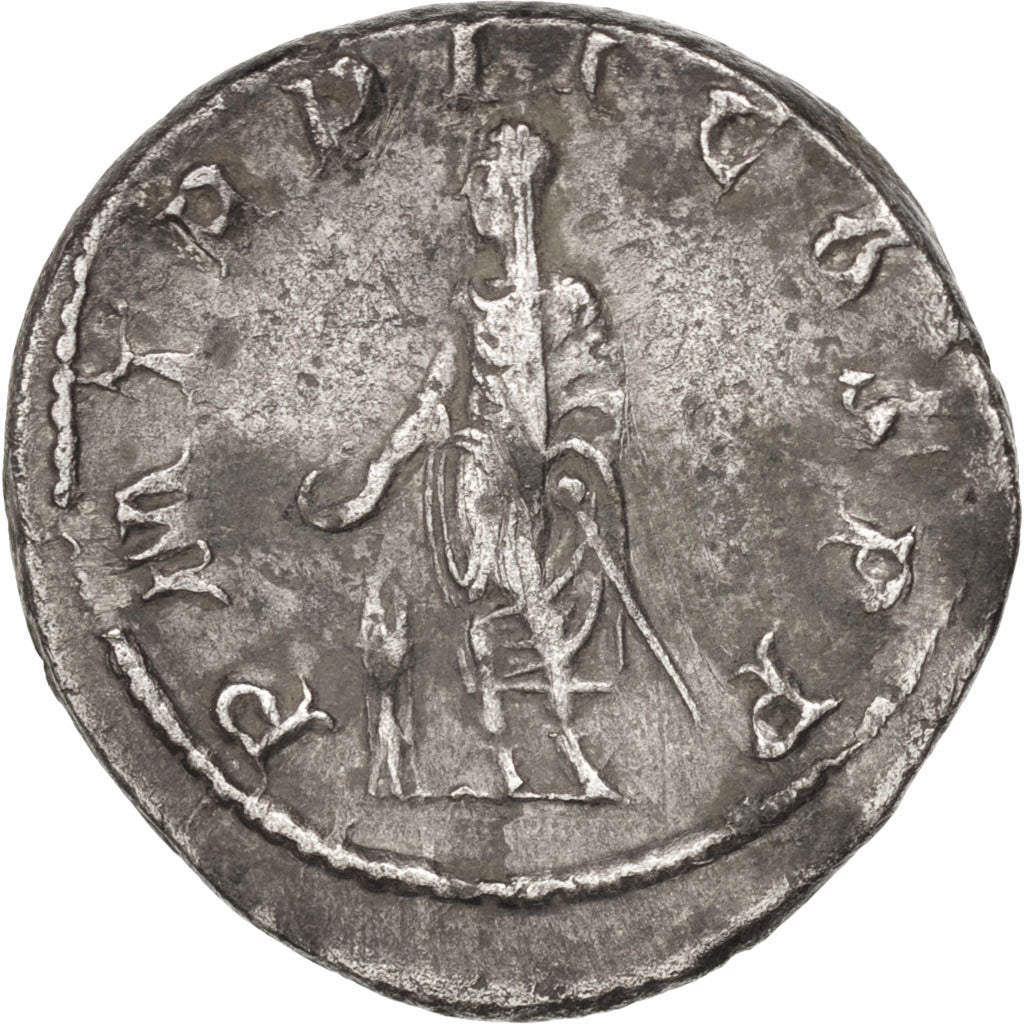 Coin, Gordian III, Antoninianus, Rome, AU(50-53), Billon, RIC:54