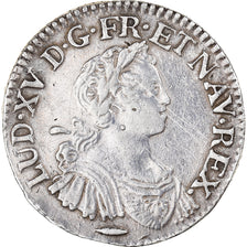 Moneta, Francia, Louis XV, 1/4 Écu aux 8 L, 30 Sols, 1/4 ECU, 1725, Amiens, MB