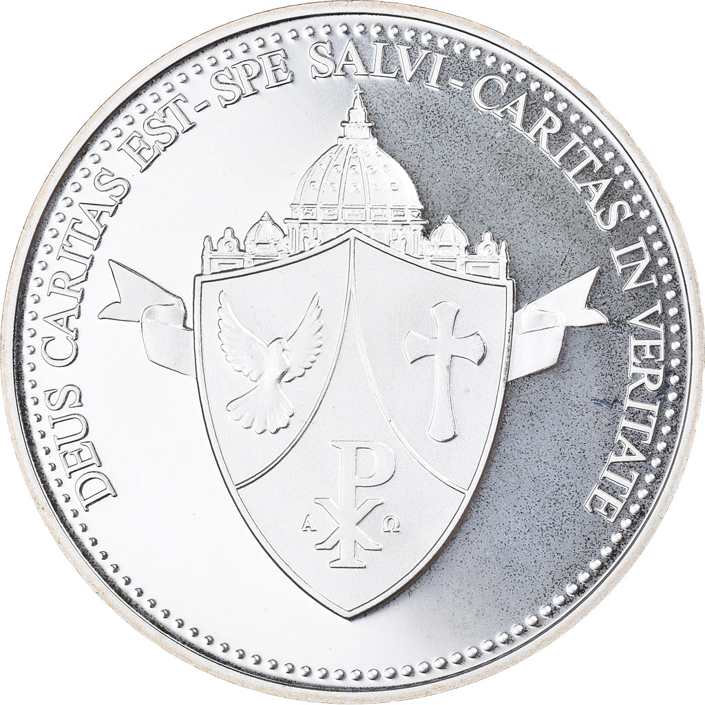 Vatican, Medal, Canonisation de Jean Paul II, 2014, MS(65-70), Cupronickel