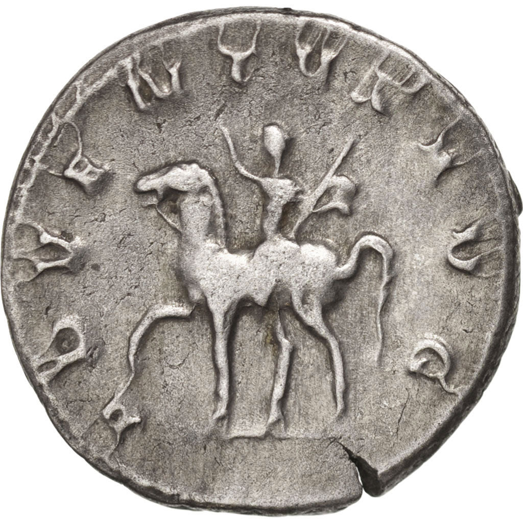 Coin, Trajan Decius, Antoninianus, Rome, AU(50-53), Billon, RIC:11b