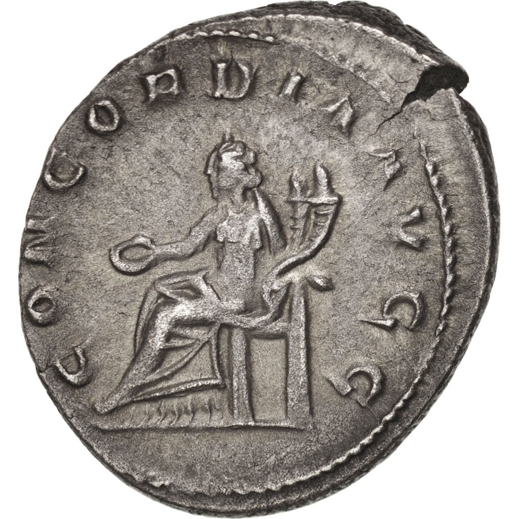 Coin, Volusian, Antoninianus, Rome, AU(50-53), Billon, RIC:168