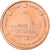 Mónaco, Euro Cent, 2005, unofficial private coin, MS(63), Aço Cromado a Cobre