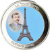 Francja, medal, Monuments de Paris, La Tour Eiffel, MS(64), Pokryte Miedź-