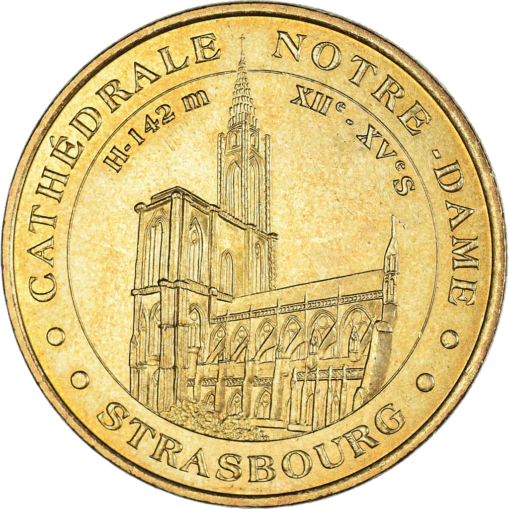 France, Token, Touristic token, Strasbourg - Cathédrale n° 1, 2003, MDP
