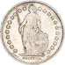 Coin, Switzerland, 1/2 Franc, 1948, Bern, EF(40-45), Silver, KM:23