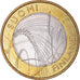 Finlândia, 5 Euro, Provinces - Savonia, 2011, Vantaa, AU(50-53), Bimetálico
