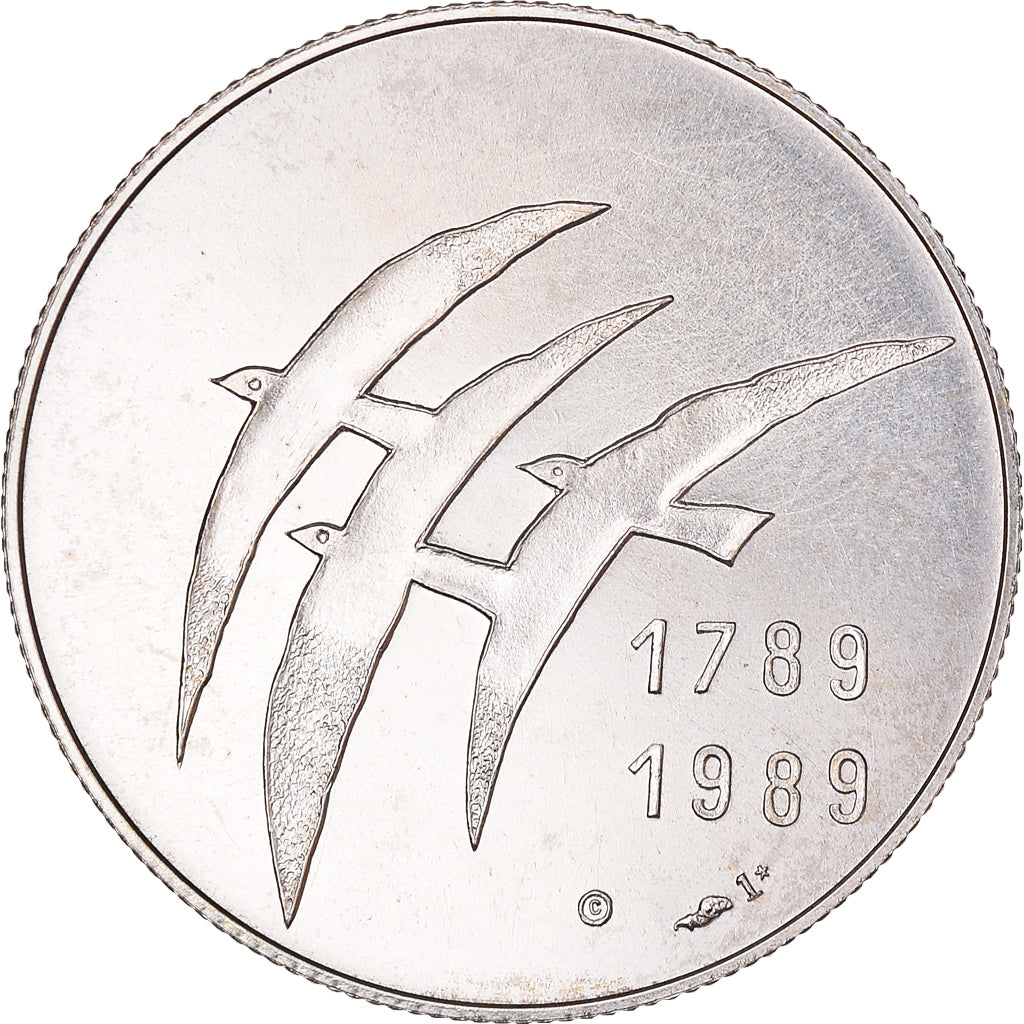 Frankreich, Medaille, Révolution Française, Serment du Jeu de Paume, 1989