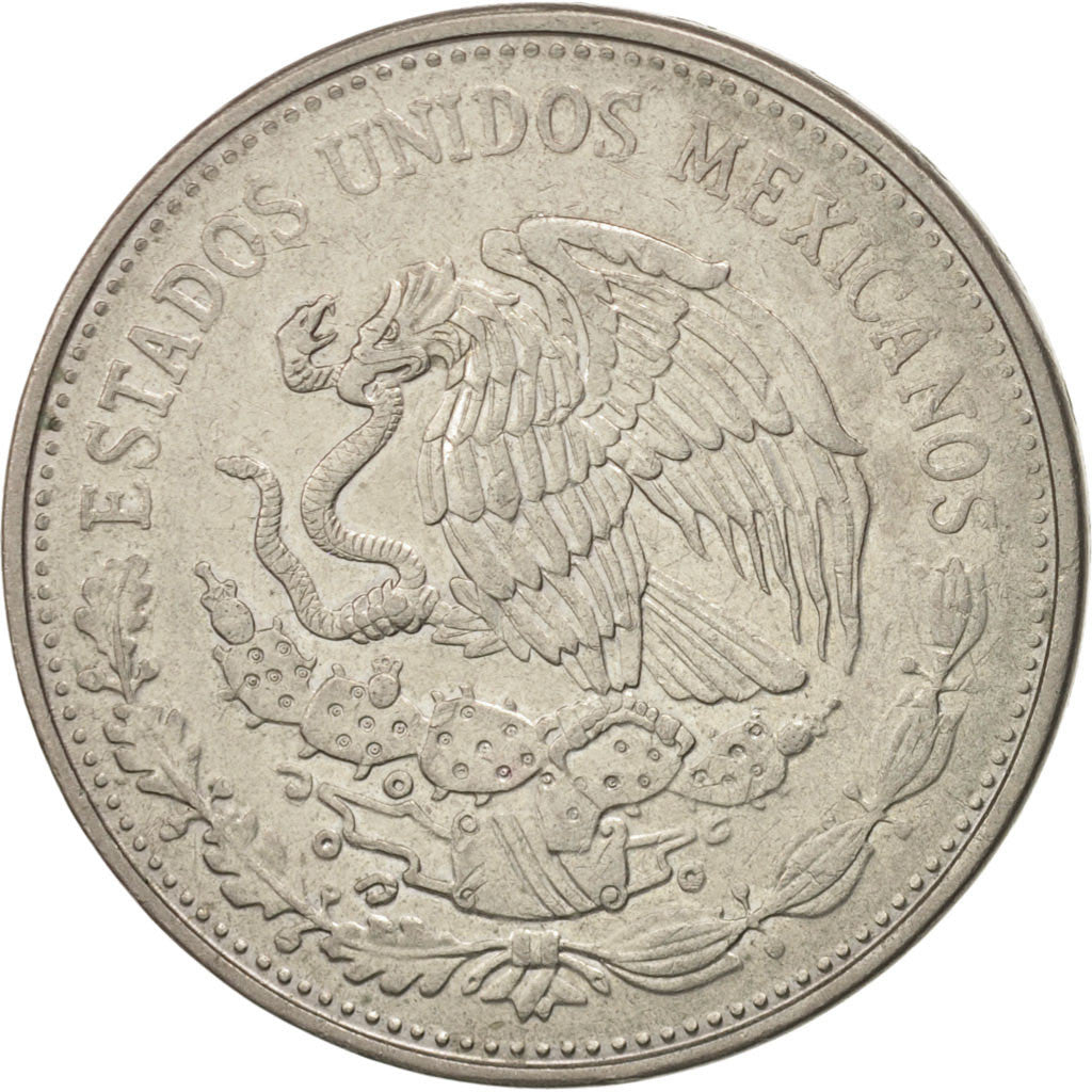 Moneda, México, 20 Pesos, 1982, Mexico City, MBC+, Cobre - níquel, KM:486