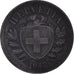 Moneda, Suiza, 2 Rappen, 1942, Bern, BC+, Cinc, KM:4.2b