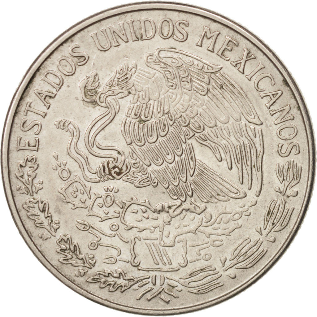 Coin, Mexico, Peso, 1971, Mexico City, AU(55-58), Copper-nickel, KM:460