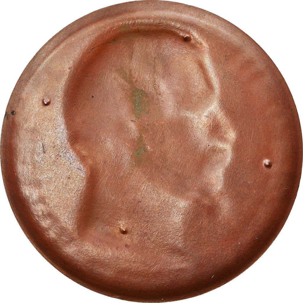 France, Medal, Napoléon III, Imperator, Cliché Uniface, History, 1855