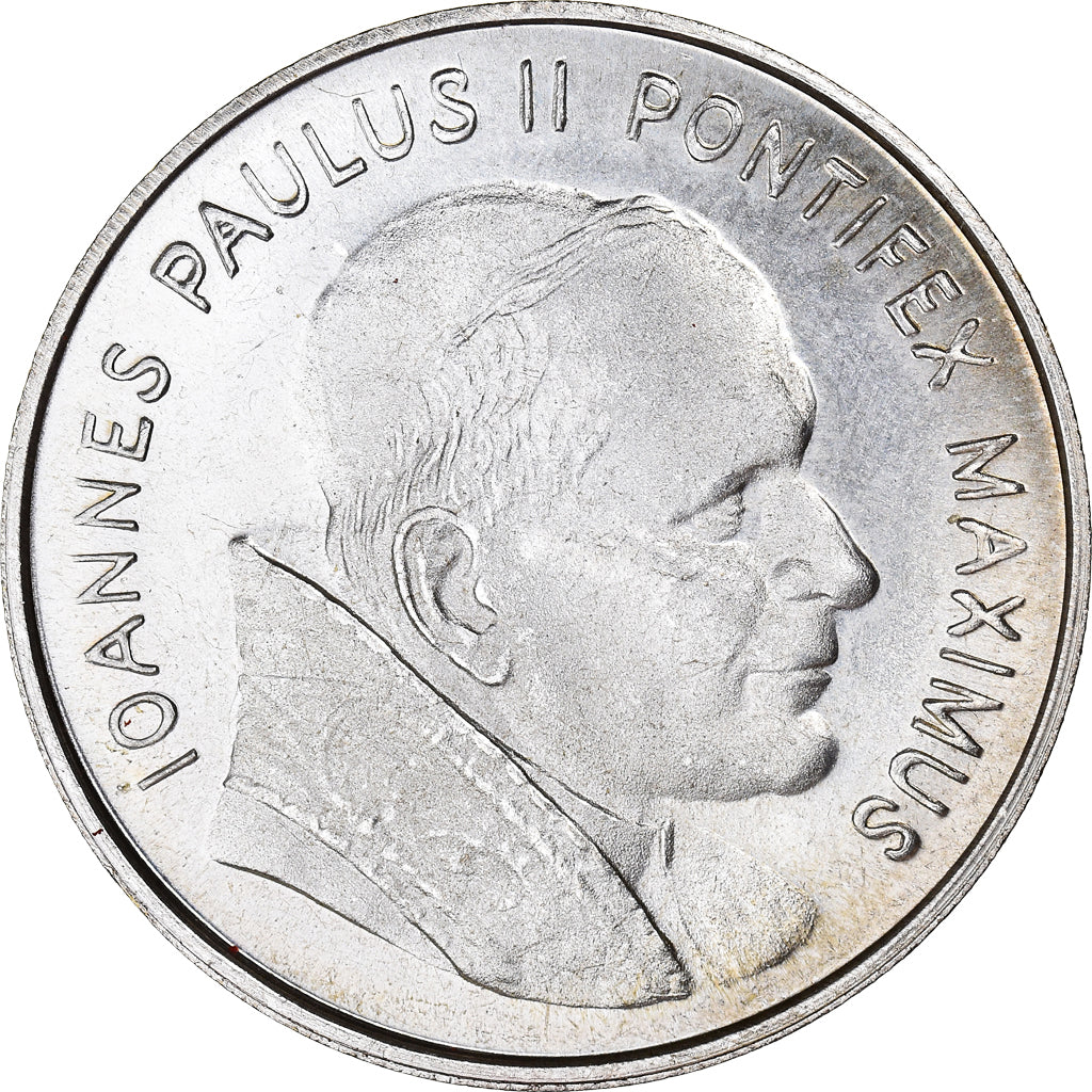 Watykan, medal, Pape Jean Paul II, MS(63), Brąz posrebrzany